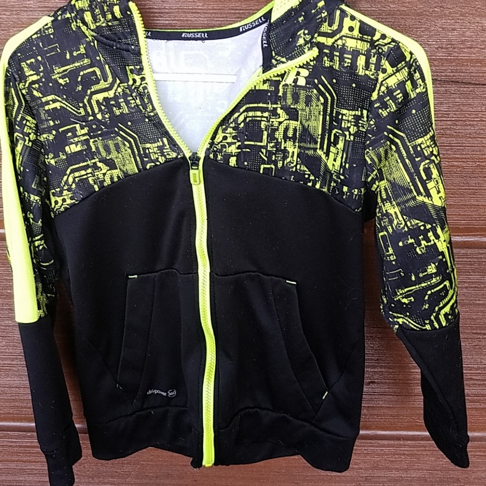 Boy's  fleese lined hoodie.
